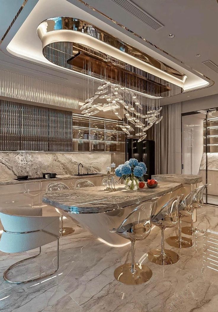 Luxury kitchen chairs