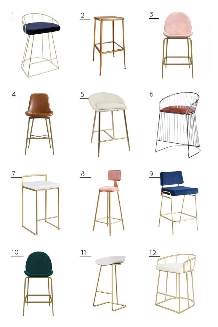 Luxury kitchen chairs