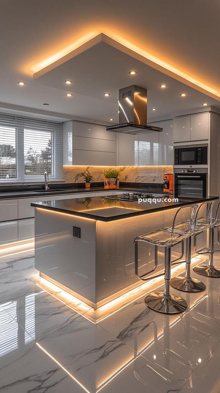 Modern Kitchen Island Designs