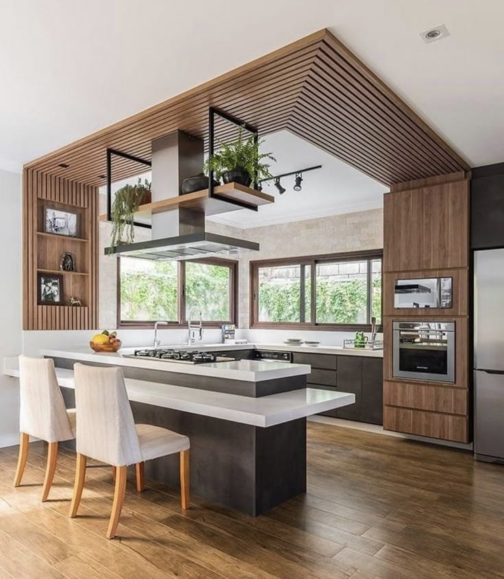 Modern Kitchen Island Designs