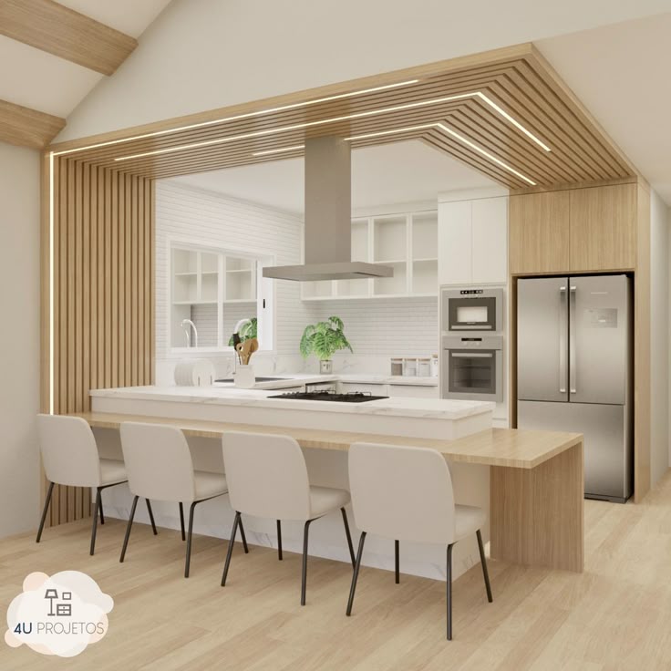 Modern Kitchen Island Designs