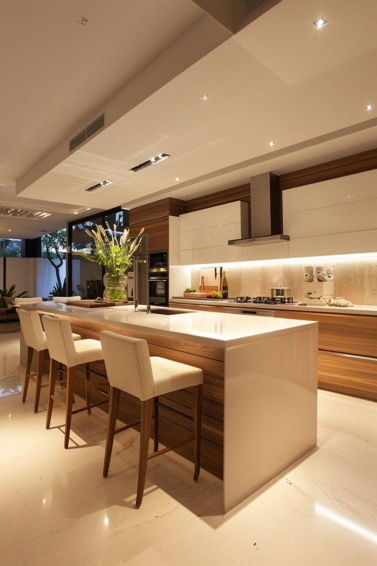 Modern Kitchen Island Designs