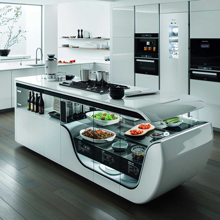 Modern Kitchen Island Designs