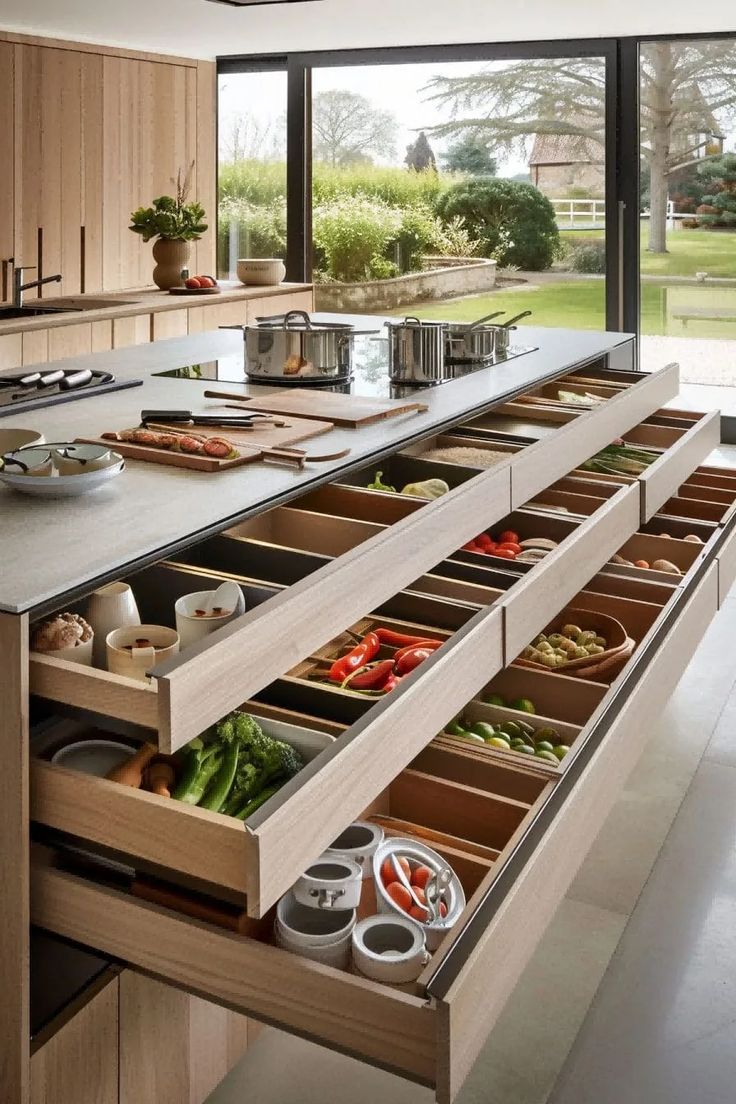 Modern Kitchen Island Designs